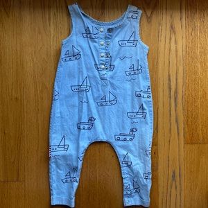 Sooki Baby chambray boat romper